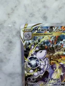 Pokemon TCG Crown Zenith Galarian Gallery Mewtwo VStar GG44/GG70 NM - Image 3