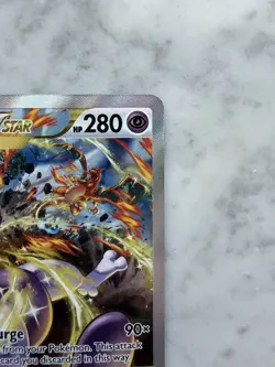 Pokemon TCG Crown Zenith Galarian Gallery Mewtwo VStar GG44/GG70 NM - Image 4