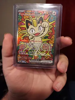 Pokemon Meowth ex 121/088 Perfect Order Special Illustration Rare - Image 1