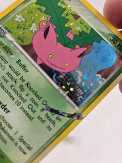 Pokemon TCG Hoppip Reverse Holo 57/109 ex Team Rocket Returns DMG - Image 4