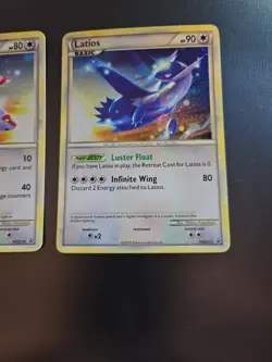 Latios Latias HGSS10 HGSS11 Promo Pokemon - Image 3