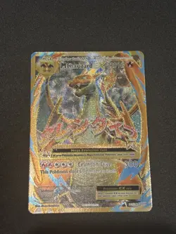 M Charizard EX 101/108 Full Art - 2016 POKEMON XY EVOLUTIONS - NEAR MINT - Image 1