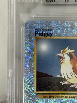 2002 Pokemon Legendary Collection Pidgey Reverse Holo #85 BGS 8.5 NM-MT+ - Image 3