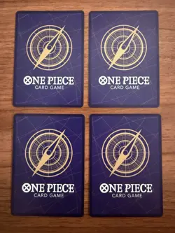 4 x One Piece TCG ST12-003 Dracule Mihawk Alt Art Promo NM English (Playset) - Image 2