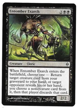 MAGIC THE GATHERING ENTOMBER EXARCH CLERIC 59/175 New Phyrexia MTG - Image 1