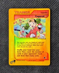 Pokemon Copycat - 138/165 - Uncommon Reverse Holo E-reader Pokemon Card - Image 1