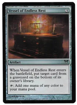 MAGIC THE GATHERING VESSEL OF ENDLESS REST ARTIFACT 224/244 Avacyn Restored MTG - Image 1