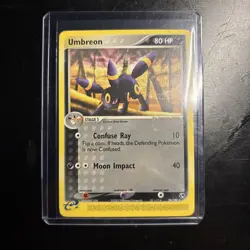 Pokemon TCG Umbreon Card 24/100 Sandstorm, Regular, Non-Holo, E-Reader, 2003 - Image 1
