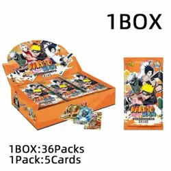 Naruto Kayou Official Trading Card Booster Box TIER 1 WAVE 3 - 36 Packs! SEALED! - Image 1