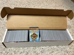 Vintage Magic the Gathering Card Lot 1000+ Portal 1 & 2 Cards w Deck - Image 1