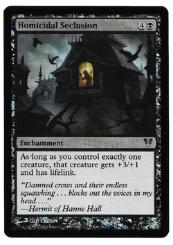 MAGIC THE GATHERING HOMICIDAL SECLUSION ENCHANTMENT 108/244 Avacyn Restored MTG - Image 3