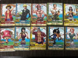 Nissui Promo Card 10pc One Piece Double Complete Set Trading Cards Pack - Image 1