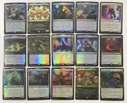 MTG TMNT 65 Card Lot-5 MYTHIC, 10 RARE, 20U, 30C) The Ooze Improviser Tricer P14 - Image 3
