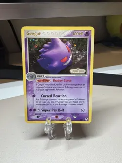 Pokemon Gengar 5/92 Legend Maker Reverse Holo Rare 100 Card English 2006 - Image 1