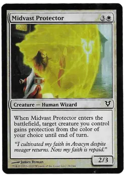 MAGIC THE GATHERING MIDVAST PROTECTOR HUMAN WIZARD 28/244 Avacyn Restored MTG - Image 3