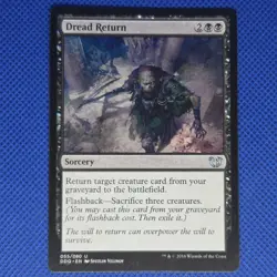 Dread Return 55 Uncommon The List Reprints Magic: The Gathering Lightly Played - Image 1