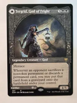 MTG Tergrid, God fo Fright Tergrid's Lantern Kaldheim 307 Regular Mythic - Image 3