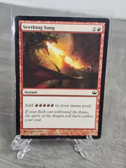 Seething Song - MTG Duel Decks: Knights vs. Dragons Mp - Image 1