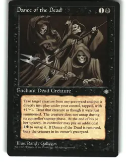 Magic the Gathering - Ice Age Dance of the Dead 6 Uncommon 1995 - Image 1