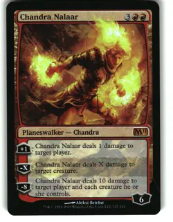 Magic the Gathering - Magic 2011 (M11) Chandra Nalaar 2011 127 Mythic Foil - Image 1