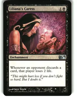 Magic the Gathering - Magic 2011 (M11) Liliana's Caress 2011 103 Uncommon - Image 1