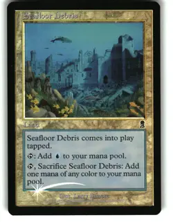 Magic the Gathering - Odyssey Seafloor Debris 2001 325 Common Foil - Image 1