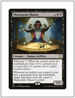 1x Marionette Master, Magic the Gathering, MTG NM - Image 1