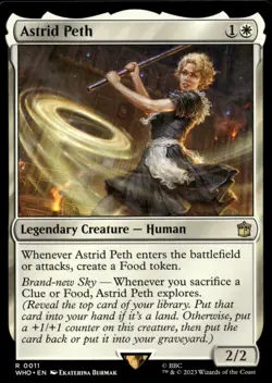 Astrid Peth 11 Rare Universes Beyond: Doctor Who Magic: The Gathering Near Mint - Image 1