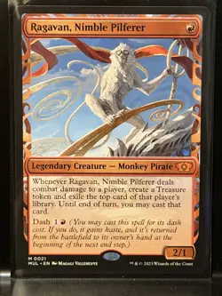 Magic the Gathering Ragavan, Nimble Pilferer Multiverse Legends - Image 1