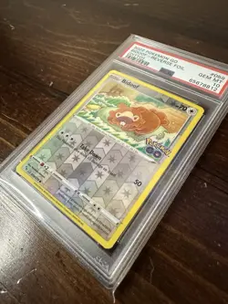 2022 POKEMON GO DITTO #059 BIDOOF-REVERSE FOIL PSA 10 - LOW POP - LOW GEM RATE! - Image 3