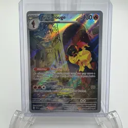 Armarouge 203/198 Illustration Secret Rare Pokemon TCG Scarlet & Violet - Image 1