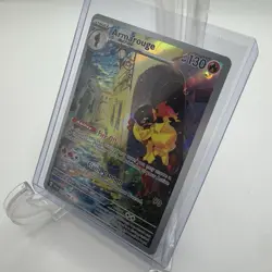 Armarouge 203/198 Illustration Secret Rare Pokemon TCG Scarlet & Violet - Image 3