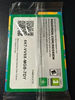 Pokemon N's Zekrom Black Star Promo - 031 - Ascended Heroes. Sealed. - Image 2