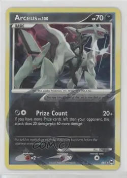 Arceus Pokemon Platinum #AR1 2009 - Image 1