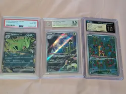 3 Pokemon Graded Slabs Lot, Tyranitar Ex, Japanese Shuckle, Japanese Toedscruel - Image 1