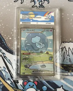 Mew Ex 232/091 - Pokemon TCG - SV Paldean Fates - "Bubble Mew" - SIR - ACE 10 - Image 2