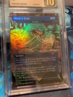 MTG Graded CGC 10 Pristine: SLIMER'S FEAST (Secret Lair Ghostbusters FOIL) #CCG - Image 4