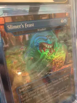MTG Graded CGC 10 Pristine: SLIMER'S FEAST (Secret Lair Ghostbusters FOIL) #CCG - Image 5