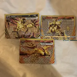 Nintendo Pokemon TCG BREAKThrough Holo BREAK Lot 3: Yveltal/Pyroar/Talonflame - Image 1