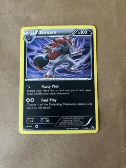 Pokemon TCG: Zoroark Reverse Holo (Black & White) 71/114 - Image 1