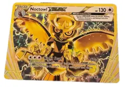 Pokemon Noctowl BREAK XY136 Black Star Promo Holo MP - Image 1