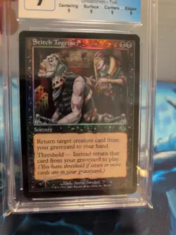 MTG Graded CGC 9 Mint: STITCH TOGETHER (2002 Judgement FOIL) Magic Gatherin #CCG - Image 4