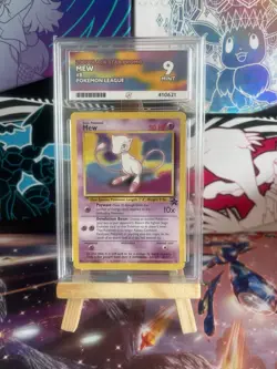 ACE 9- Mew Black Star Promo Pokemon #8 Pokemon League - Image 1