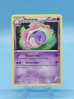 Musharna 49/114 - Rare Black and White 2011 Pokemon TCG - HP 90 Stage 1 - Image 1