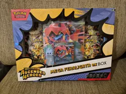Pokemon TCG: Mega Evolution Ascended Heroes - Mega Feraligatr ex Box Sealed - Image 1