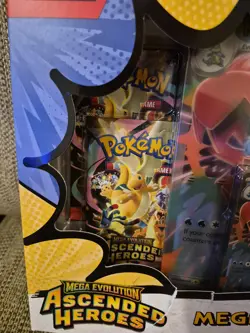 Pokemon TCG: Mega Evolution Ascended Heroes - Mega Feraligatr ex Box Sealed - Image 5