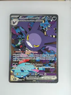 2025 Pokemon Destined Rivals Team Rocket's Crobat ex 234/182 - Image 1