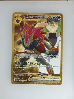 2025 Pokemon Journey Together N's Zoroark ex 189/159 - Image 1
