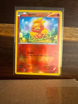 Torchic 25/160 Common Primal Clash Pokemon Reverse Holo Near Mint - Image 1