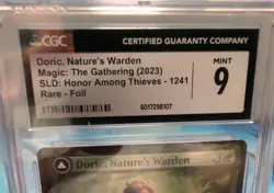 MTG Graded CGC 9 Mint: DORIC NATURE'S WARDEN (Secret Lair Dungeons Dragons FOIL) - Image 3